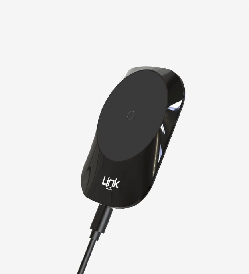 Linktech W793 Premium 15W QC 3.0 Wireless Şarj Aleti & Telefon Tutacağı