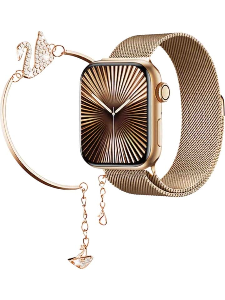 Haino Teko Germany SQ16 Mini Akıllı Saat, 3 Kordon 1 Adet Bileklik