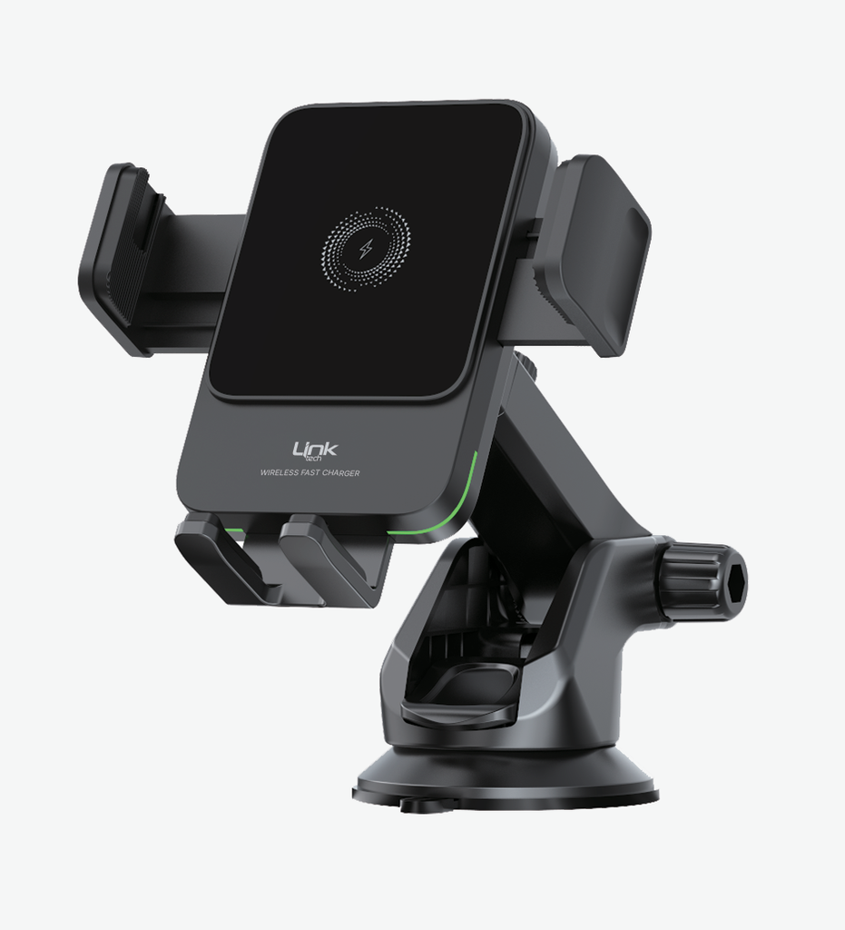 Linktech W750 Premium Kablosuz 15W Hızlı Araç Şarjlı Telefon Tutacağı